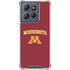 University of Minnesota Collegiate Text Moto G Play 5G (2025) Clear Case
